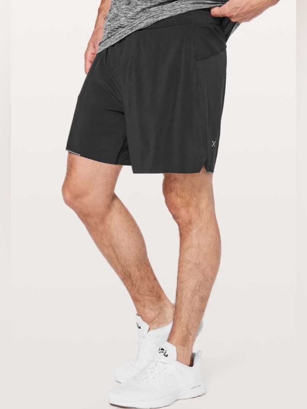 Lululemon Surge Short *6" Updated Black Medium